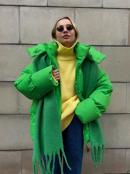 Stylish Warm Puffer Jacket Modern Design