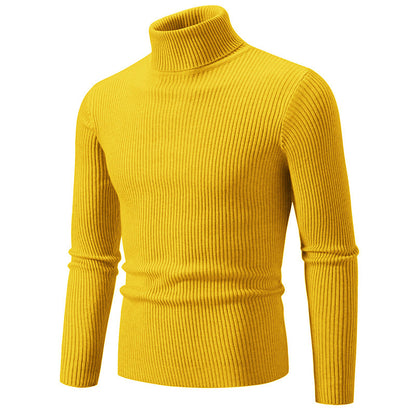 Men's Turtleneck Sweater High-Quality Comfortable