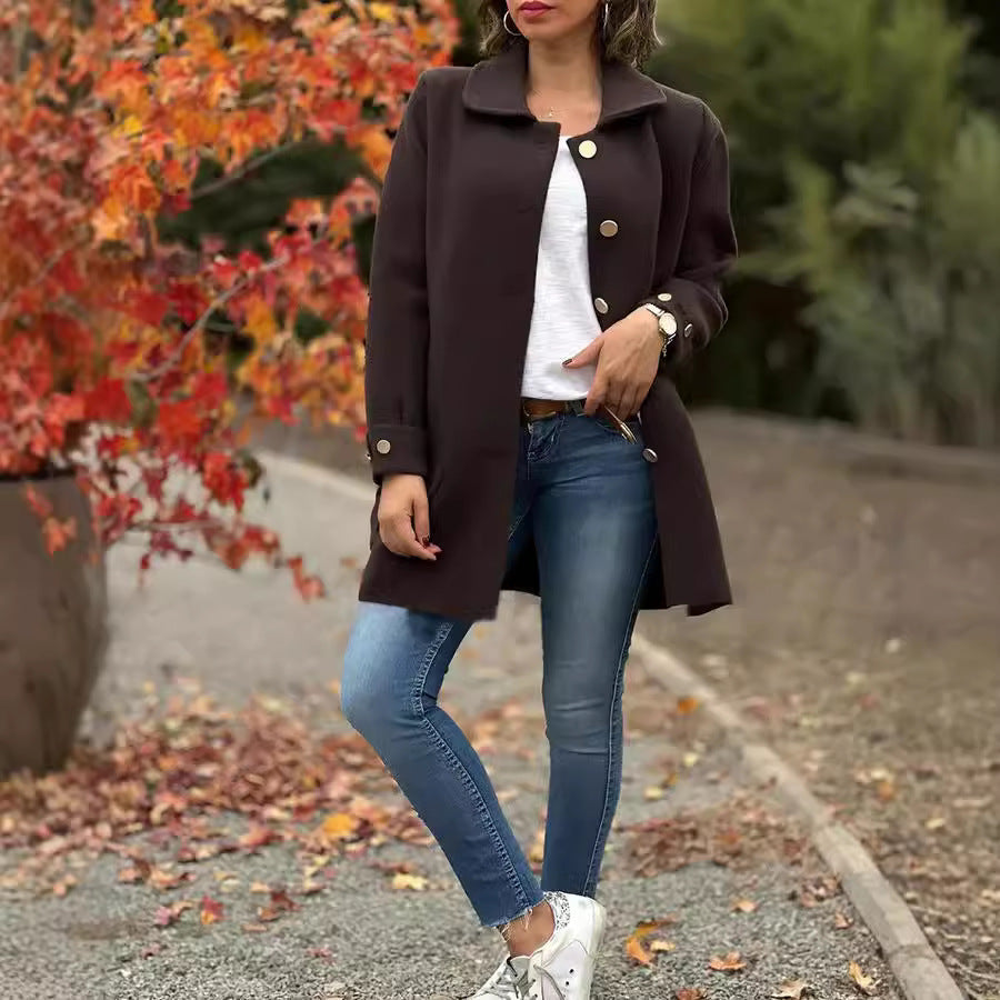 Elegant Women's Jacket Classic Timeless