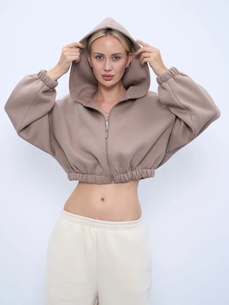 Women's Oversized Hoodie with Large Sleeves Fashion