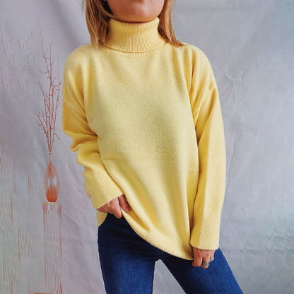 Simple Knitted Sweater Soft Comfortable Everyday Wear