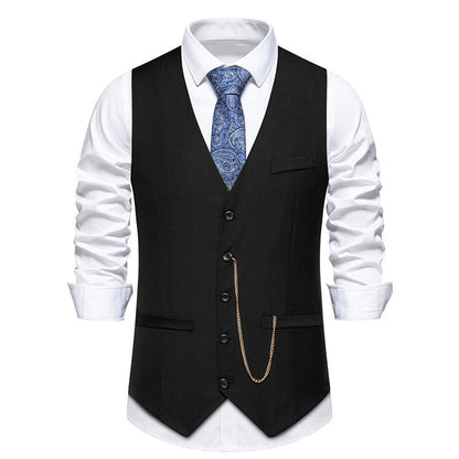Men's Suit Vest Elegant Classic Modern