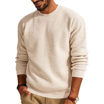 Men's Sweatshirt Round Neck Modern Sporty