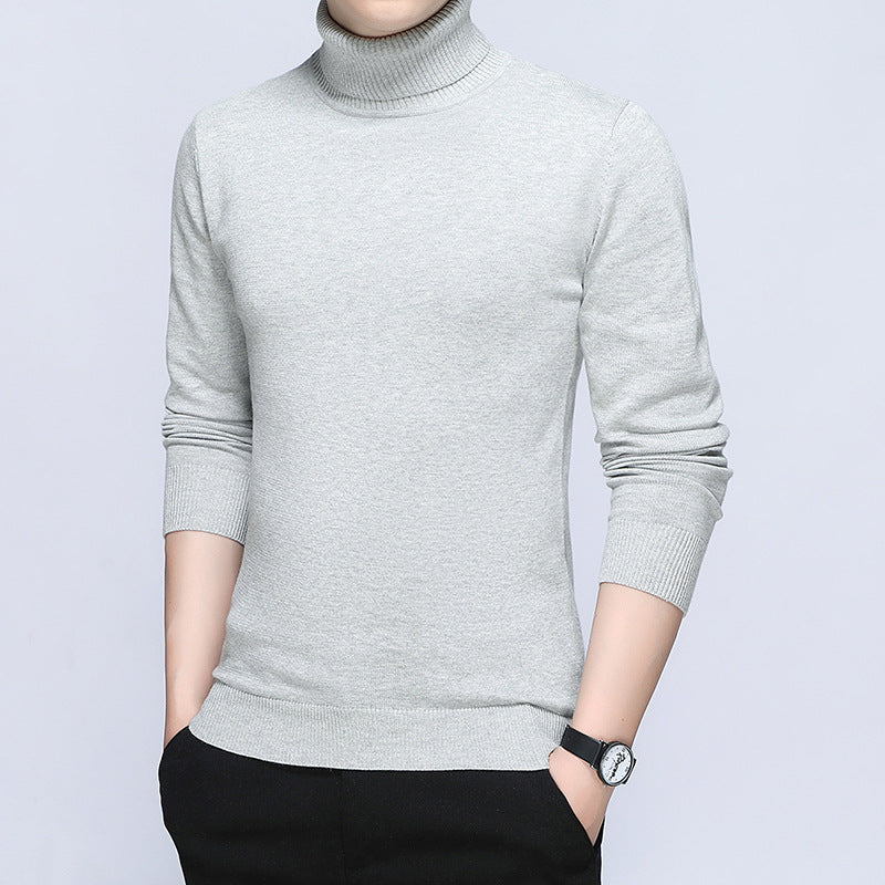 Men's Turtleneck Soft Cotton Comfortable
