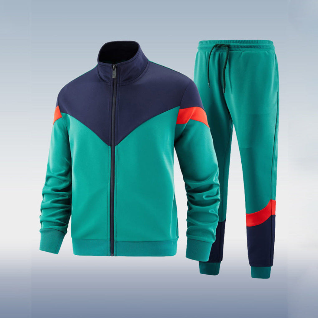 Practical Two-Piece Men's Sporty Tracksuit