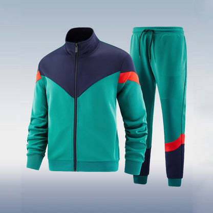 Practical Two-Piece Men's Sporty Tracksuit