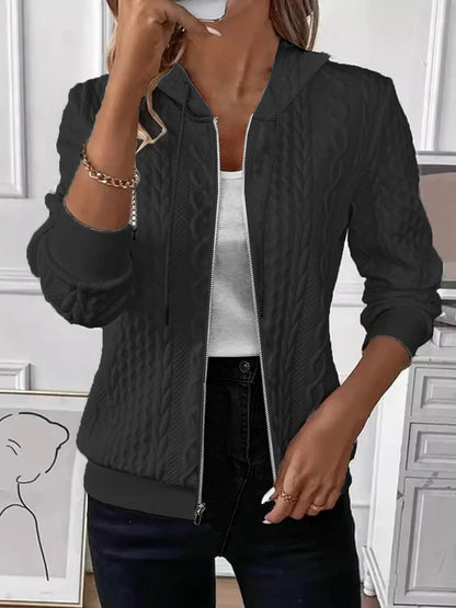 Women's Cardigan Hooded Warm Elegant