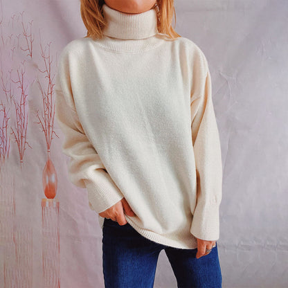 Simple Knitted Sweater Soft Comfortable Everyday Wear
