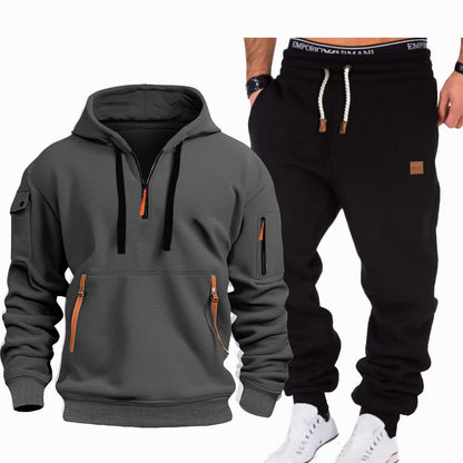 Comfortable Men's Sporty Elegant Tracksuit