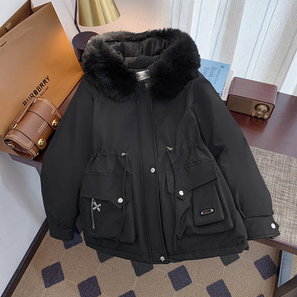 Women's Winter Jacket Warm Practical With Pockets