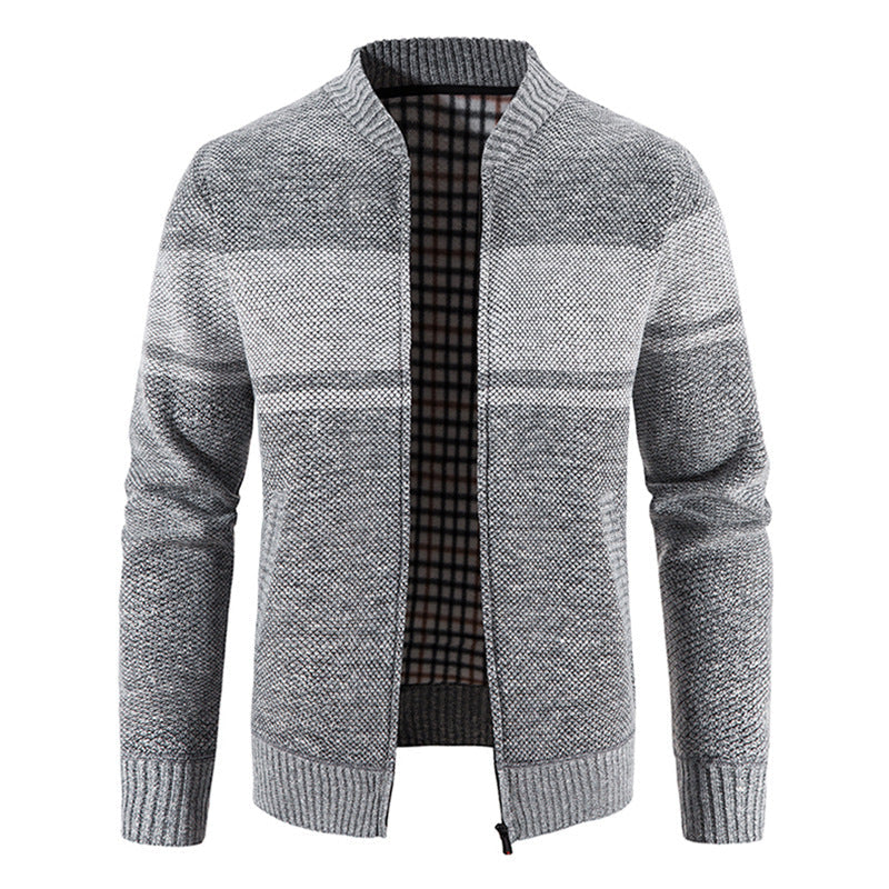Men's Cardigan Modern Textured Look