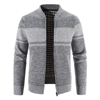 Men's Cardigan Modern Textured Look