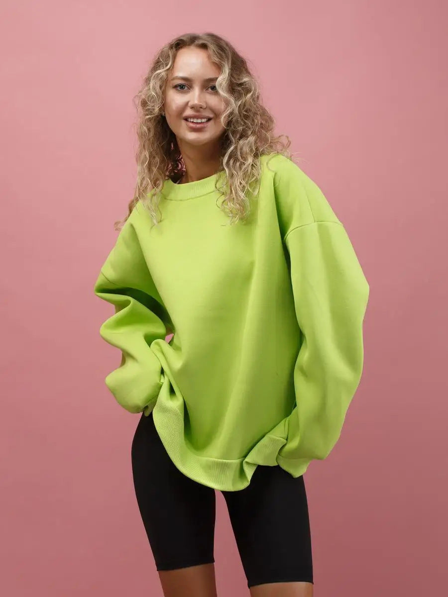 Women's Oversized Sweatshirt Soft Comfortable
