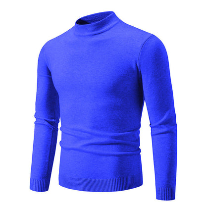 Men's Modern Fine Knit Turtleneck Sweater