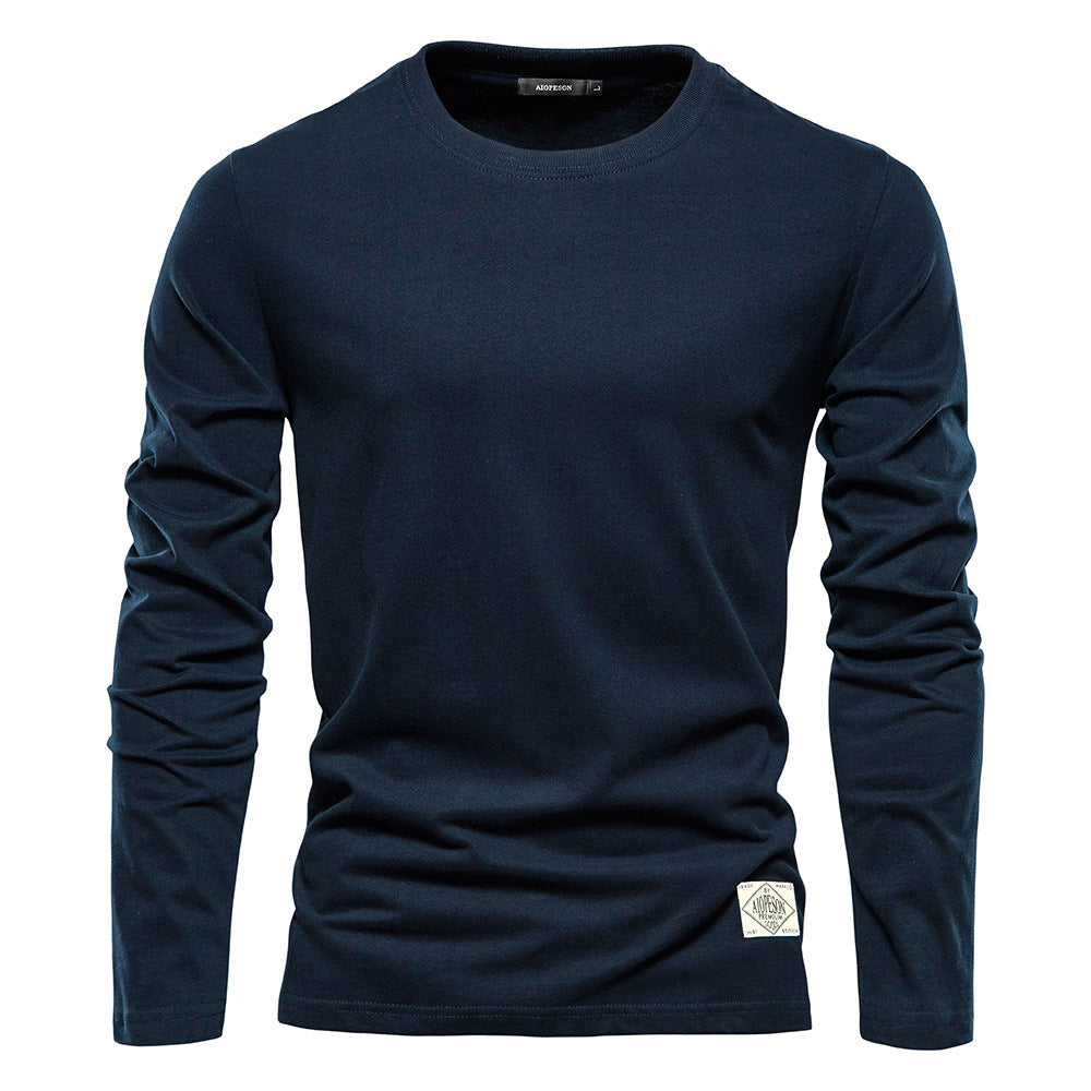 Men's Long-Sleeve T-Shirt Cotton Modern Fit