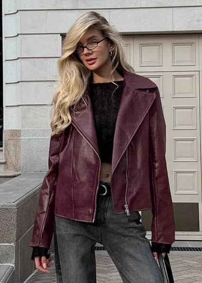 Premium Leather Biker Jacket