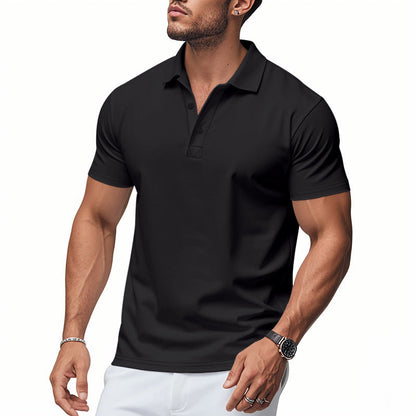 Men's Polo Shirt Quick Dry Elegant Slim Fit