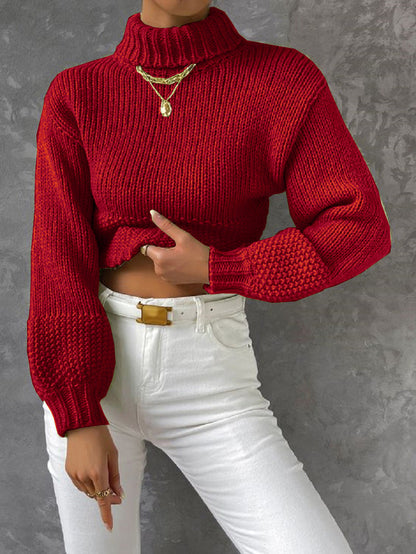 Women's Sweater Modern Voluminous Sleeves