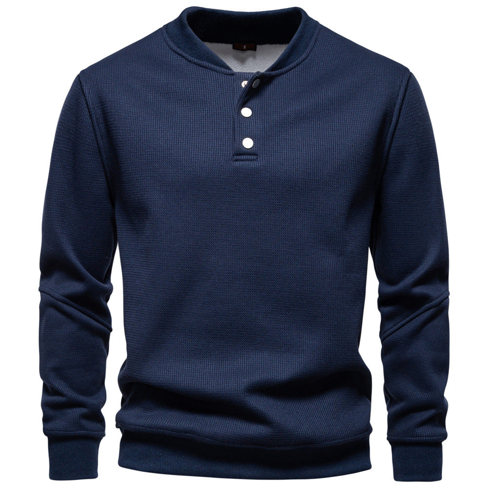 Men's Long Sleeve Structured Modern Sweater