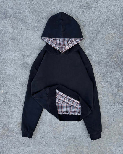 Women's Plaid Jumper Modern Stylish