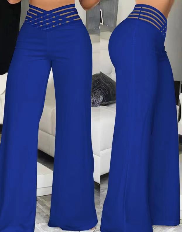 Damen Schlaghose Elegant Bequem
