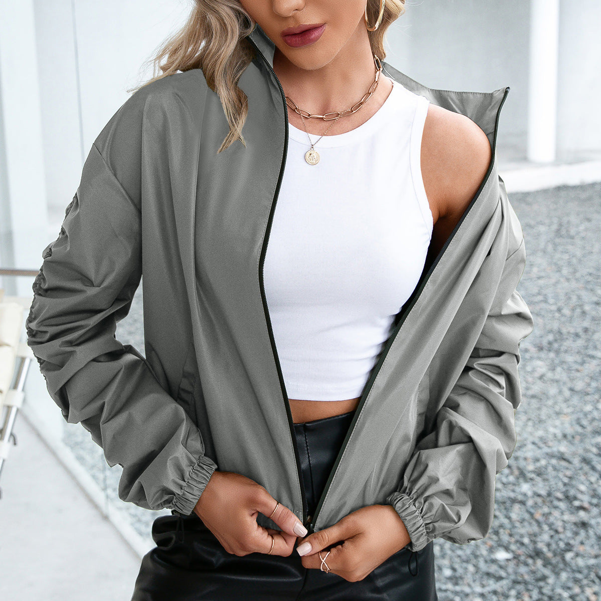 Waterproof Outdoor Jacket Lightly Elastic