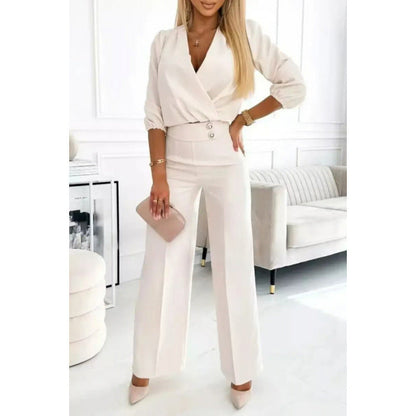 Women's Elegant Jumpsuit Wide Leg Evening Dress