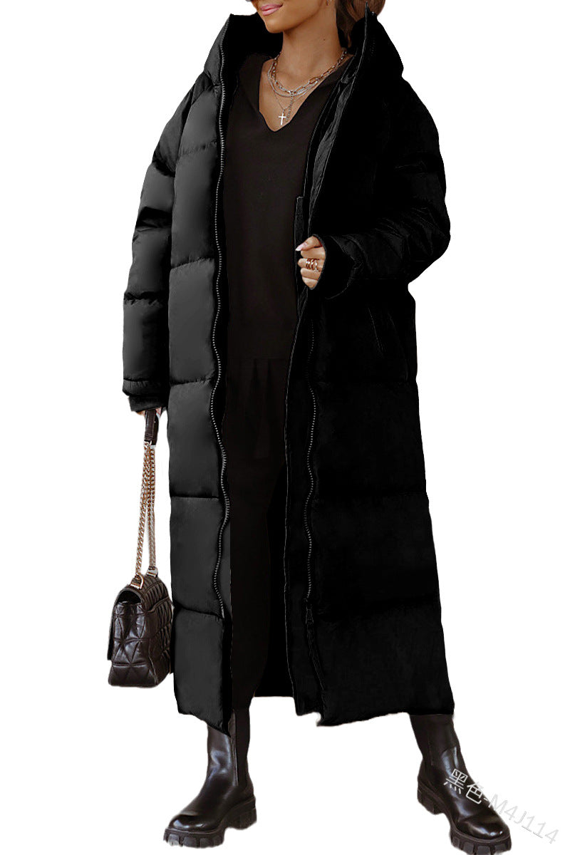 Elegant Women's Long Winter Coat