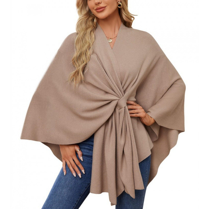 Women's Wrap Coat Modern Chic Elegant Design