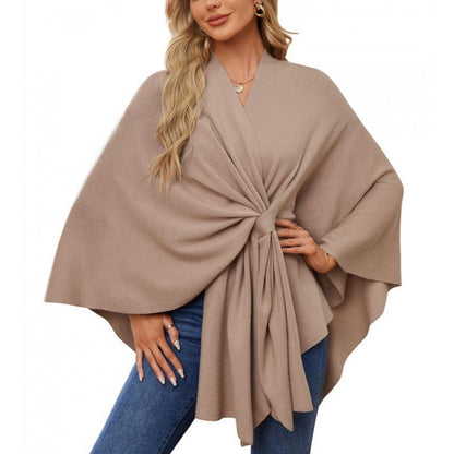 Women's Wrap Coat Modern Chic Elegant Design