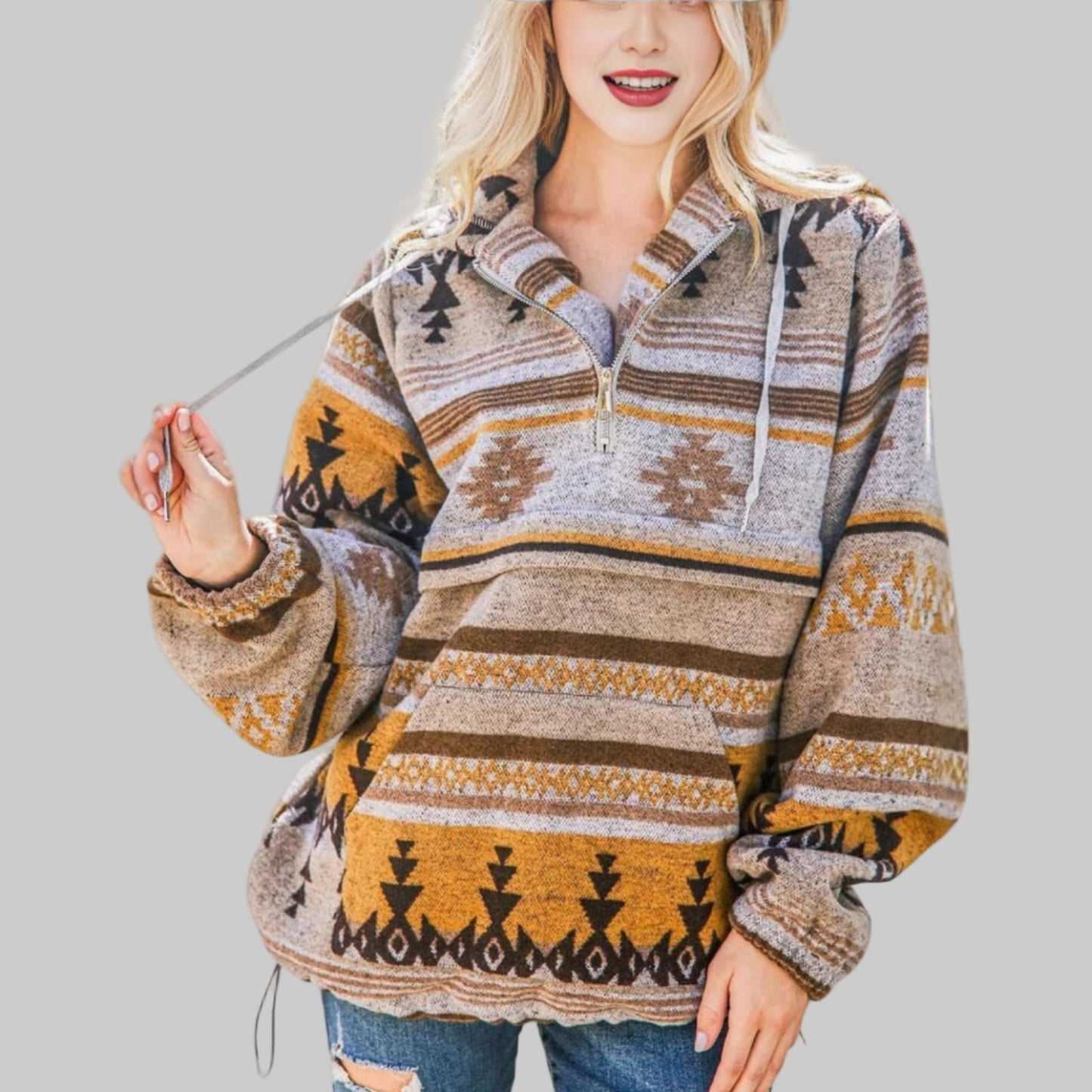 Stylish Hoodie With Unique Design