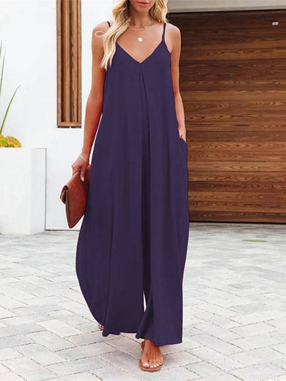 Damen Sommer Maxikleid Elegant Lang