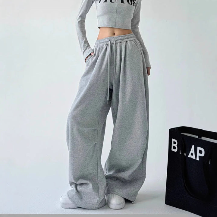 Damen Jogginghose Bequem WeichSportlich - IdealeKleiden