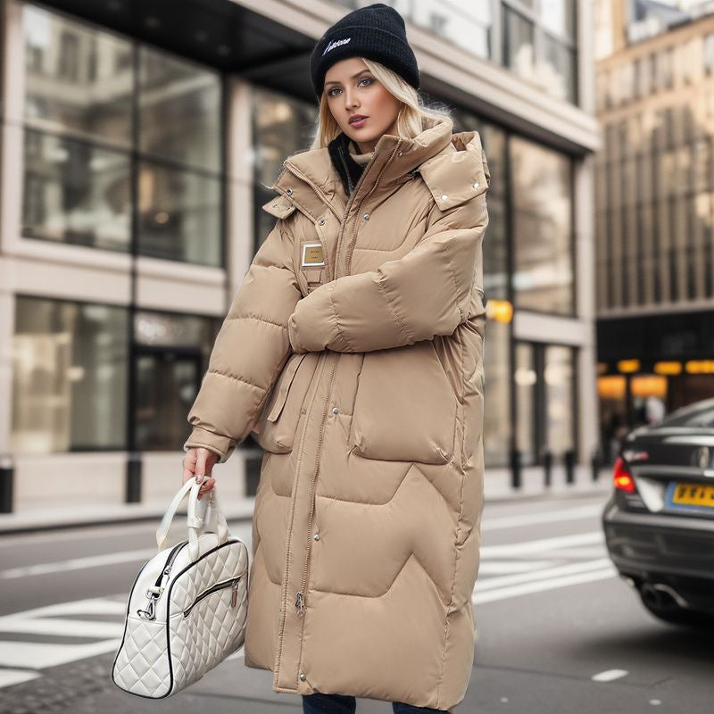 Women's Modern Winter Coat Detachable Hood