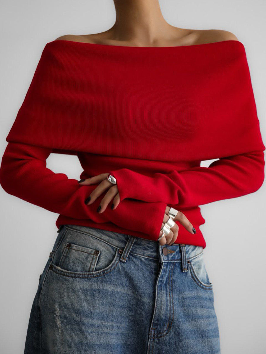 Women's Elegant Off-Shoulder Top