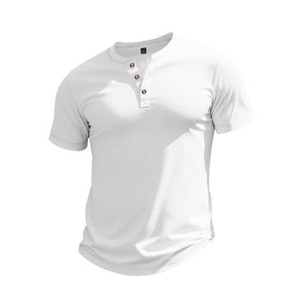 Men's T-Shirt Short Sleeve Soft Cotton Elegant