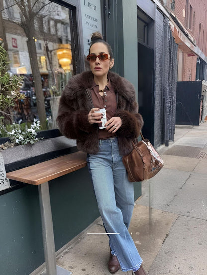 Women's Stylish Faux Fur Winter Jacket Trendy Women's Coat