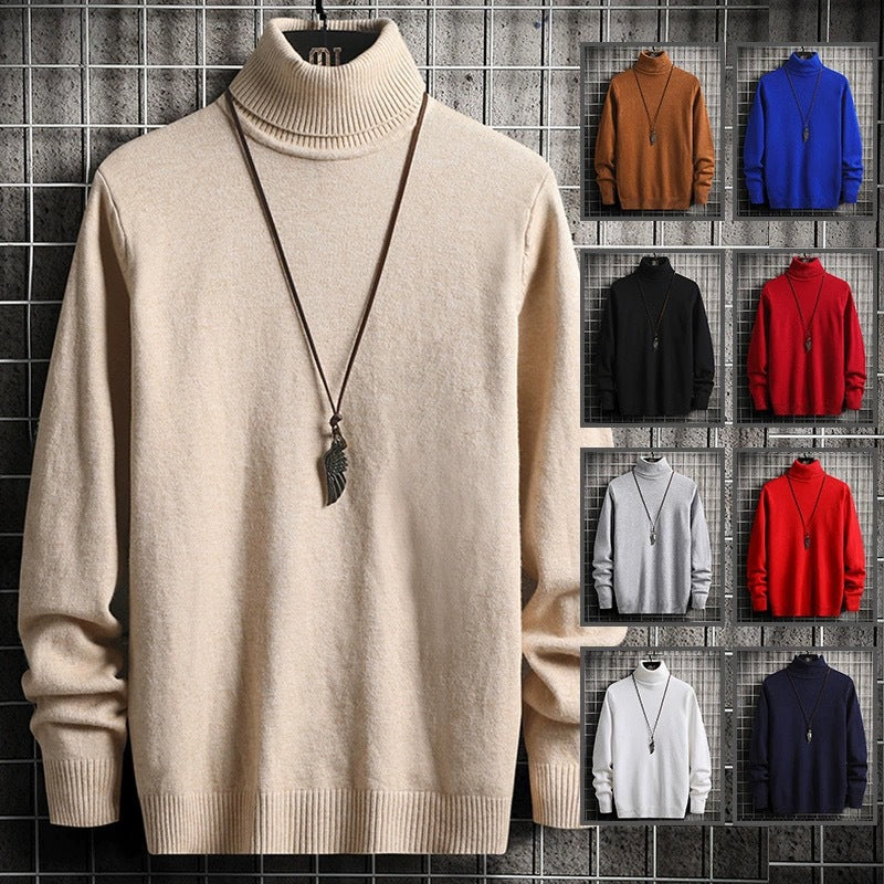 Men's Turtleneck Sweater Comfortable Modern