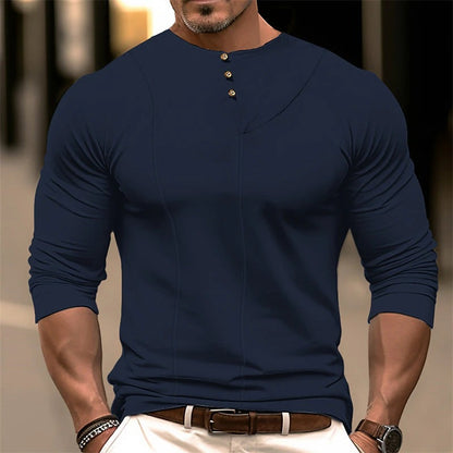 Elegant Dress Slim Fit Long-sleeved Cotton