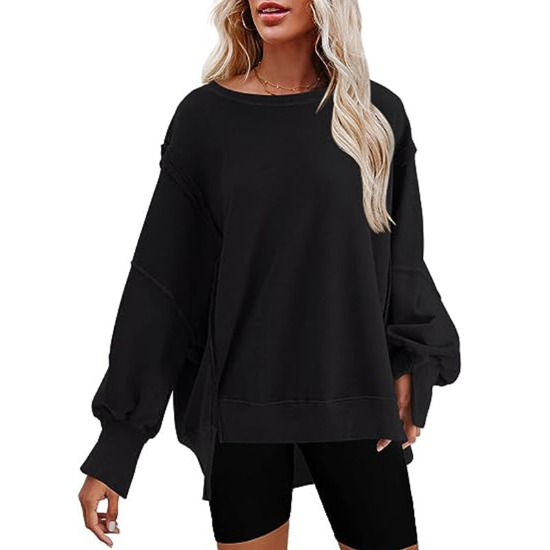 Women's Oversized Sweater Comfortable Casual Wide Sleeves