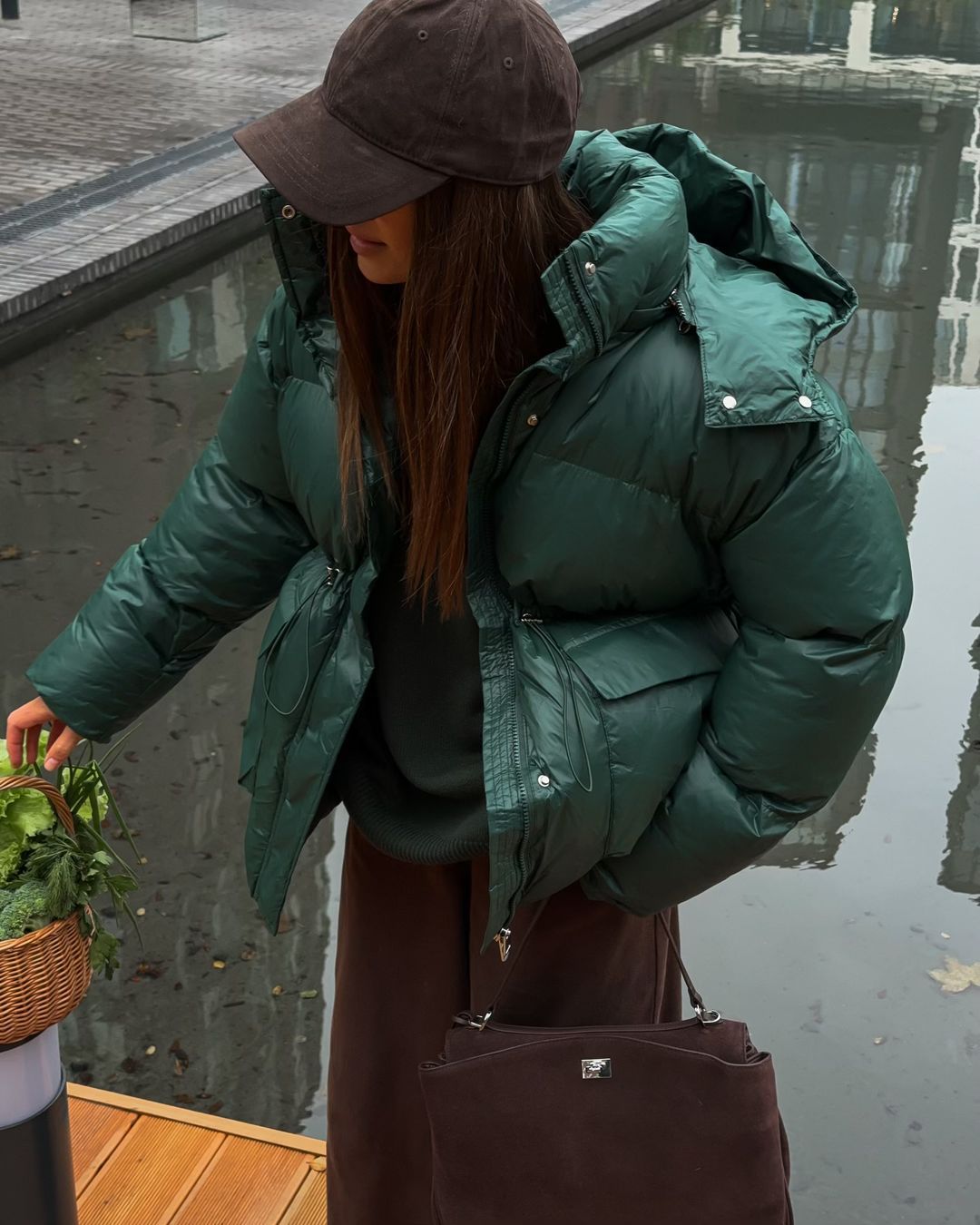 Women's Quilted Jacket Warm Elegant Winter