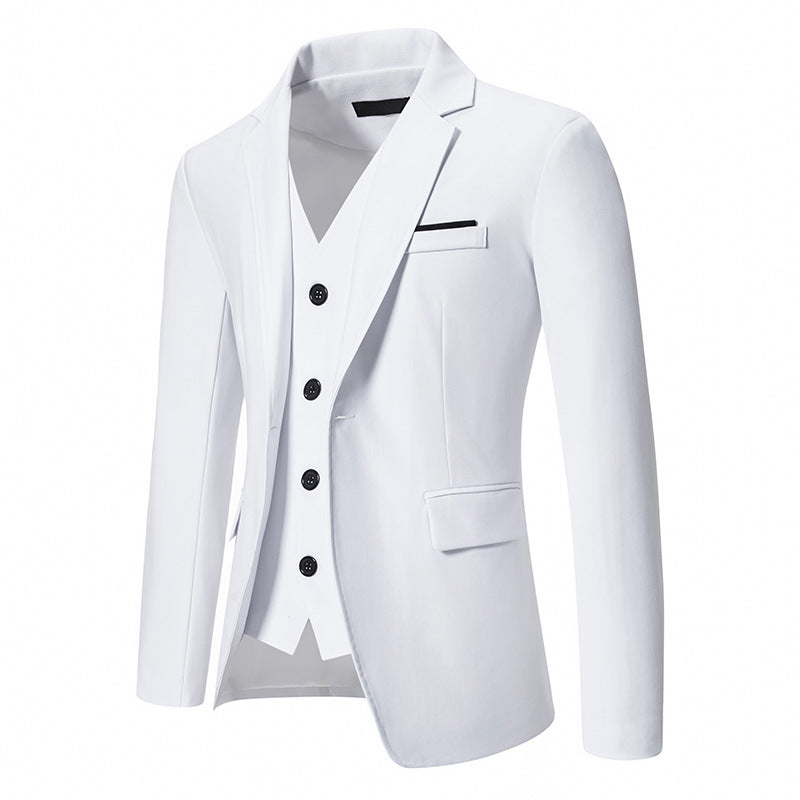 Men's Slim Fit 3-Piece Suit Set