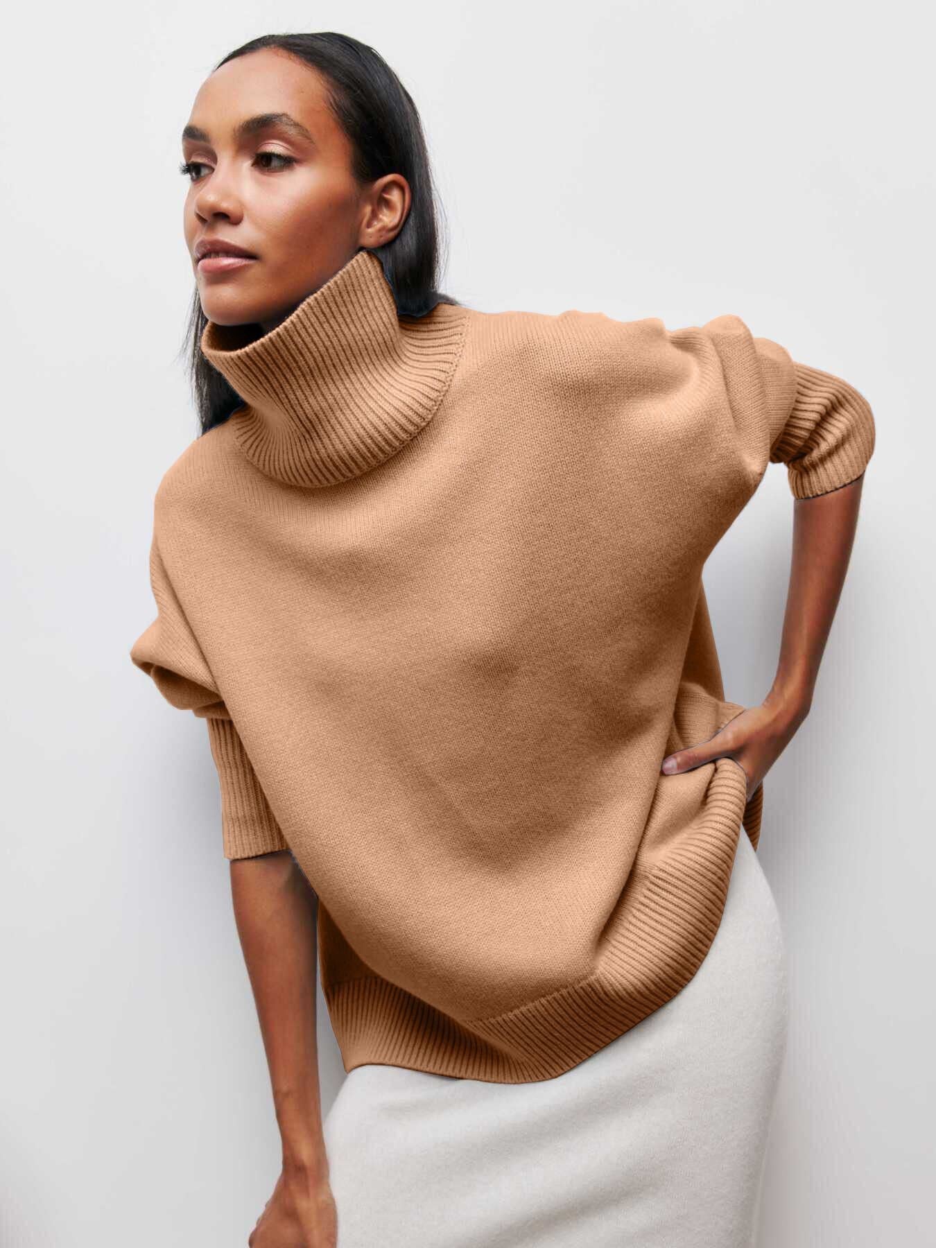 Women's Oversized Soft Texture Sweater