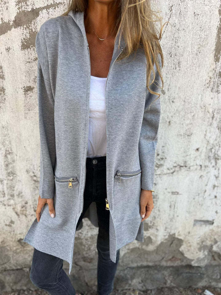 Practical Hoodie Zip Up