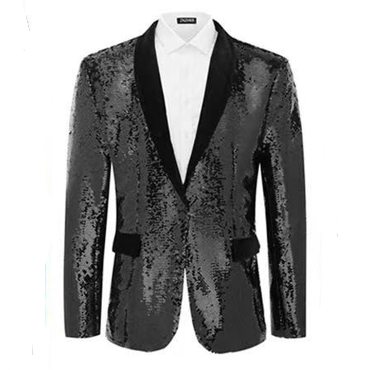 Men's Evening Suit Elegant Shiny Sequins