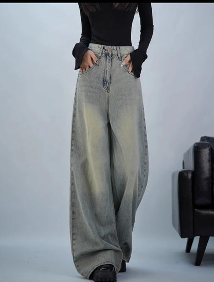 Women's Fashion Jeans High-Quality Comfortable Wide Leg
