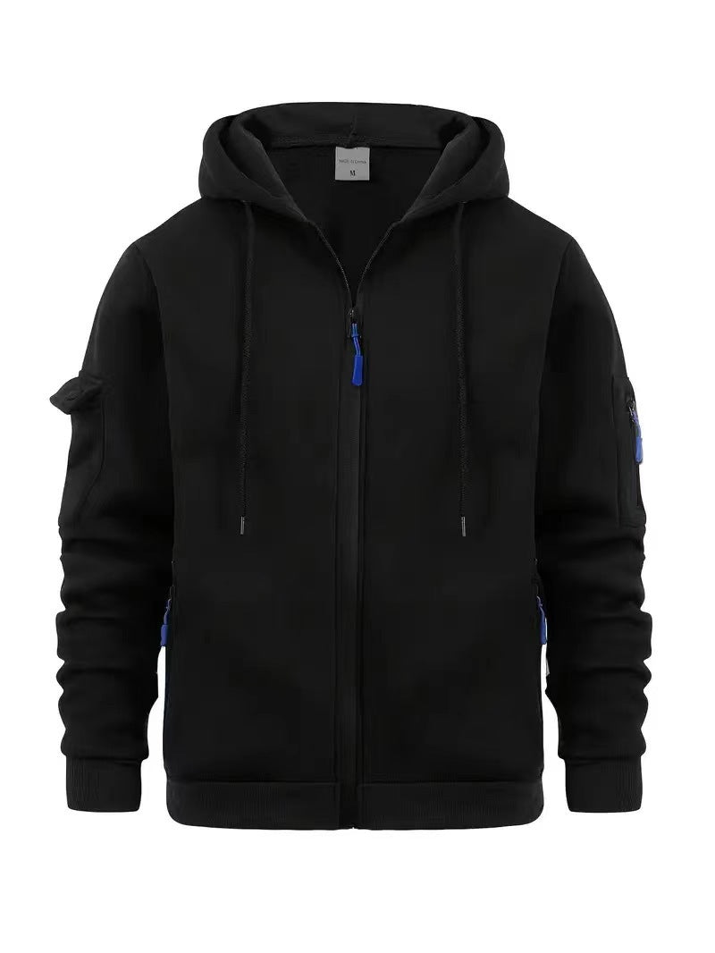 Men's Outdoor Jacket Practical Zip Pockets