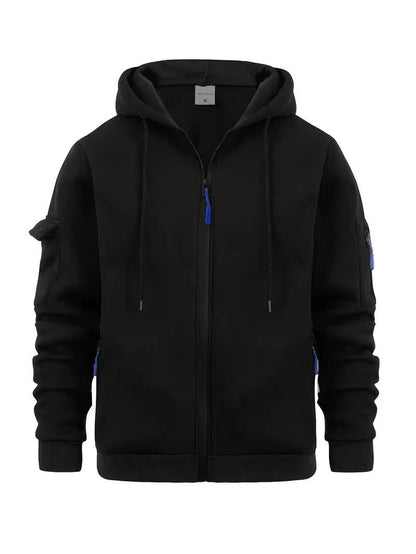 Men's Outdoor Jacket Practical Zip Pockets