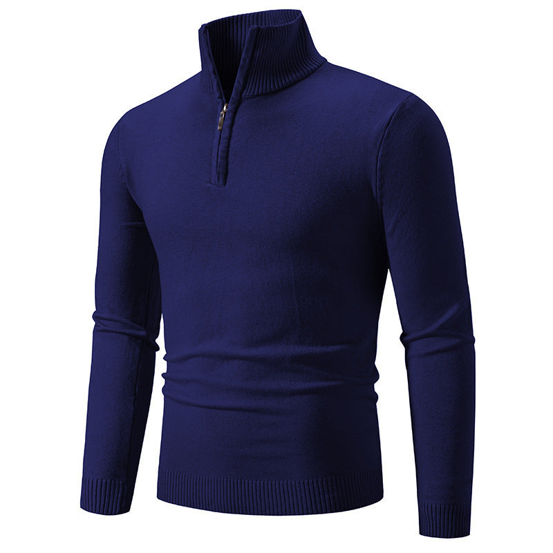 Men's Modern Pullover Short Zipper