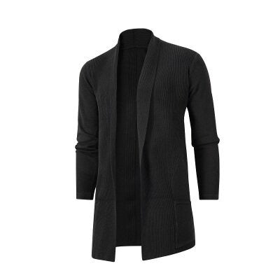 Men's Cardigan Open-Front Practical